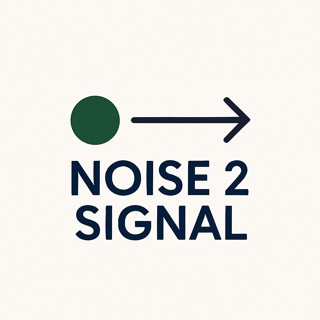 Noise 2 Signal